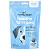 Healthy 12-In-One, For Dogs, All Ages, Bacon, Liver & Cheese, 60 Soft Chews, 8.5 oz (240 g)