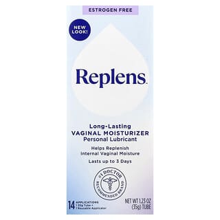 Replens, Humectante vaginal de larga duración, Set de 2 piezas