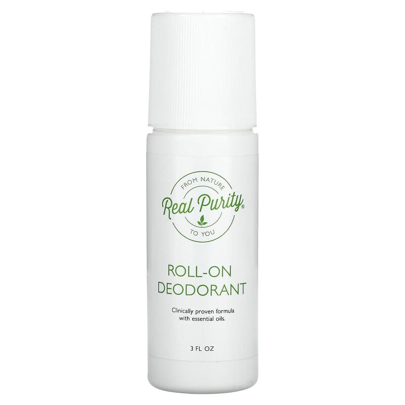  Real Purity Roll-On Natural Deodorant : Beauty & Personal Care