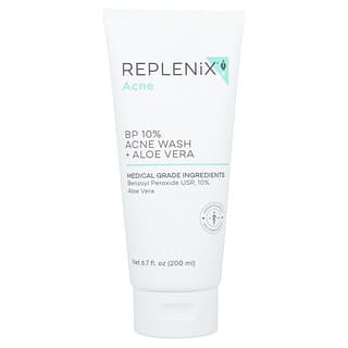 Replenix, Acne, Agente de limpieza para el acné BP al 10 % con aloe vera, 200 ml (6,7 oz. líq.)