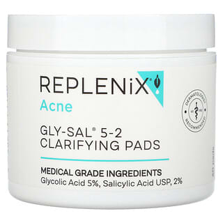Replenix, Acne, Gly-Sal 5-2 Clarifying Pads, 60 Pads