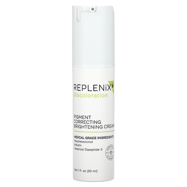 Replenix, 변색, 피그먼트 코렉팅 브라이트닝 크림, 30ml(1fl oz)