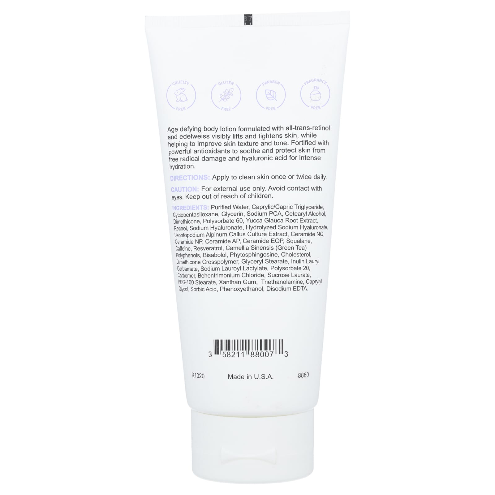 Replenix, AntiAging, Retinol Smooth + Tighten Body Lotion, 6.7 fl oz