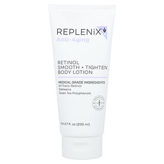 Replenix‏, "אנטי-אייג'ינג, תחליב גוף להחלקה וחיזוק העור, רטינול, 200 מ""ל (6.7 אונקיות נוזל)"