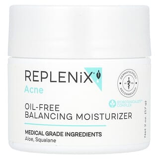 Replenix, Acne, Oil-Free Balancing Moisturizer, Fragrance Free, 2 oz (57 g)