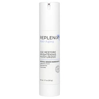 Replenix‏, קרם לחות מבהיר לשיקום העור, ללא בישום, 50 גרם (1.7 אונקיות)