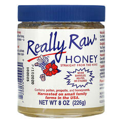 Really Raw Honey, Miel realmente cruda, 226 g (8 oz)