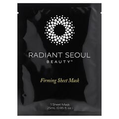 Radiant Seoul, ファーミングシートマスク、シートマスク5枚、各25ml（0.85オンス）