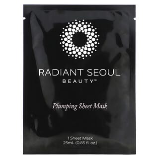Radiant Seoul, プランピングシートマスク、シートマスク1枚、25ml（0.85オンス）