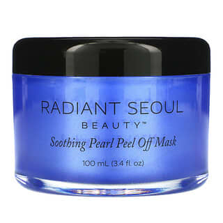 Radiant Seoul, 舒緩珍珠撕拉美容面膜，3.4 盎司（100 毫升）