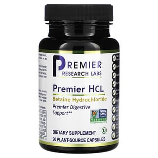 Premier Research Labs, Premier HCL, 90 cápsulas de origen vegetal