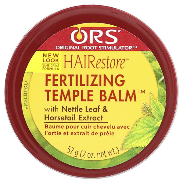 ORS, HAIResture™, Fertilizing Template Balm™, 이완된 모발 또는 열을 통해 모발을 스트레이트한 모발용, 57g(2oz)