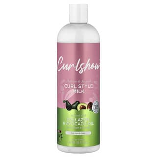 ORS, Curlshow®, Leite para Modelagem de Cachos, Infundido com Colágeno e Óleo de Abacate, Para Cachos e Cachos, 473 ml (16 fl oz)