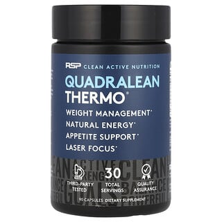 RSP Nutrition, Quadralean Thermo, 90 капсул