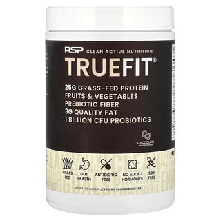 RSP Nutrition, TrueFit, proteinový koktejl s ovocem a zeleninou, čokoláda, 980 g (2,16 lb)