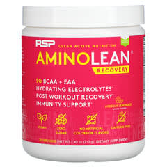 RSP Nutrition, AminoLean Recovery, Limonade à l'hibiscus, 210 g