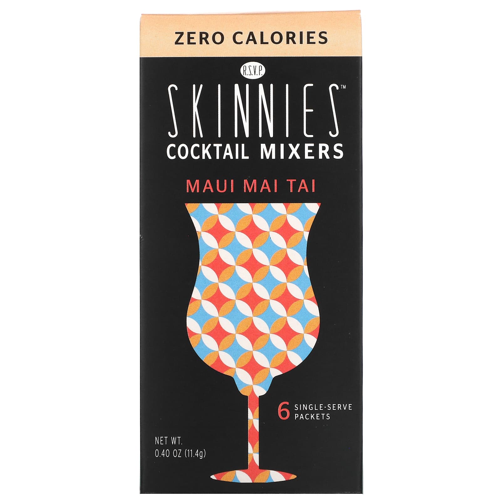 RSVP Skinnies（RSVPスキニーズ）, Cocktail Mixers, Maui Mai Tai, Zero Calories