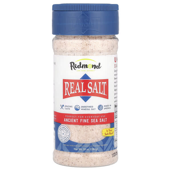 Redmond, Real Salt®, 고운 원시 천일염, 284g(10oz)