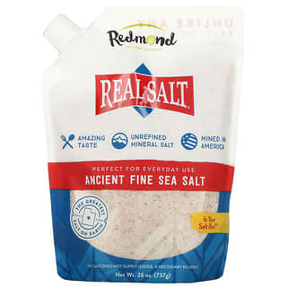 Redmond Trading Company, Real Salt, 고운 원시 천일염, 737g(26oz)