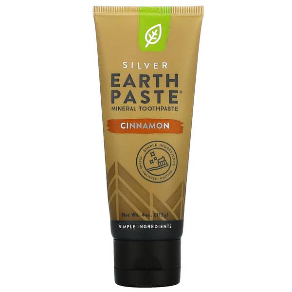 Redmond Trading Company‏, Earthpaste, Mineral Toothpaste, Cinnamon, 4 oz (113 g)