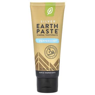 Redmond Trading Company, Silver Earth Paste®, Mineral Toothpaste, Peppermint, 4 oz (113 g)