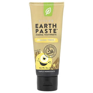 Redmond Trading Company, Silver Earthpaste®, Mineral Toothpaste, Lemon Twist, 4 oz (113 g)