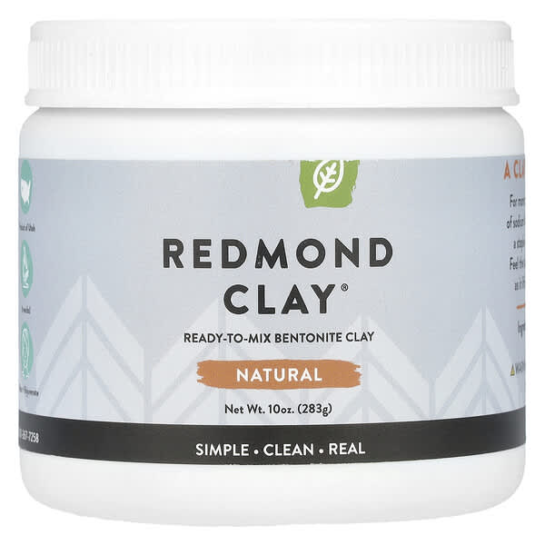 Redmond Trading Company, Redmond Clay®, Natural, 10 oz (283 g)