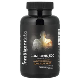 Intelligent Labs, 姜黃素 500，120 粒素食膠囊
