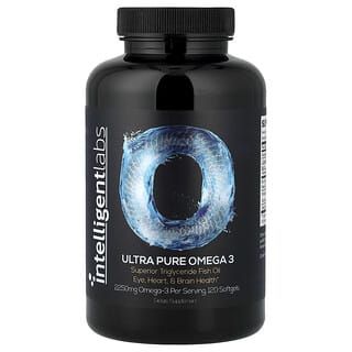 Intelligent Labs, Ultra Pure Omega 3, 120 Softgels (750 mg per Softgel)