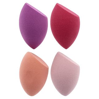 Real Techniques, Mini Miracle Complexion Sponge, Make-up-Schwamm, 4er-Pack