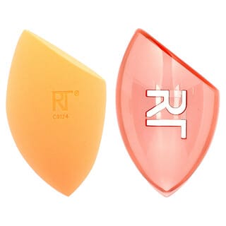 Real Techniques, Miracle Complexion 海綿® + 收納盒，2 件套