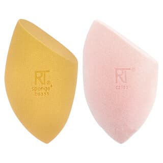 Real Techniques‏, תערובת יונית + סט Sponge Duo, 2 ספוגים