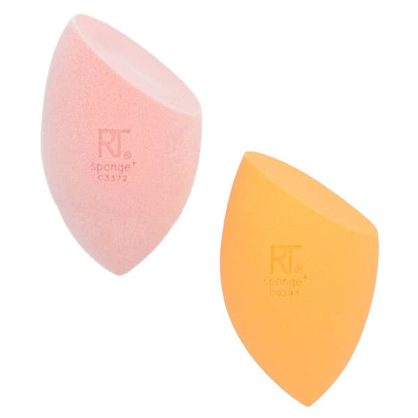 Real Techniques‏, תערובת יונית + סט Sponge Duo, 2 ספוגים