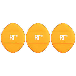 Real Techniques, Trio Puff Corretivo Mini Miracle, Pacote com 3 Unidades