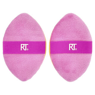 Real Techniques, Miracle 2-in-1 Powder Puff Duo, 2 Pack