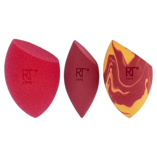 Real Techniques, Superestrellas de esponjas de maquillaje, Set de 3 piezas