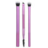 Eye Shade + Blend Brush Set, 3 Pieces