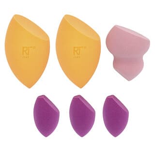 Real Techniques, Miracle Complexion Sponge®（ミラクルコンプレクションスポンジ）、6パック