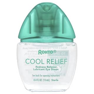 Rohto, Cooling Eye Drops, Cool Relief, 0.4 fl oz (13 ml)