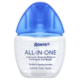 Rohto, Cooling Eye Drops, All-In-One, 0.4 fl oz (13 ml)