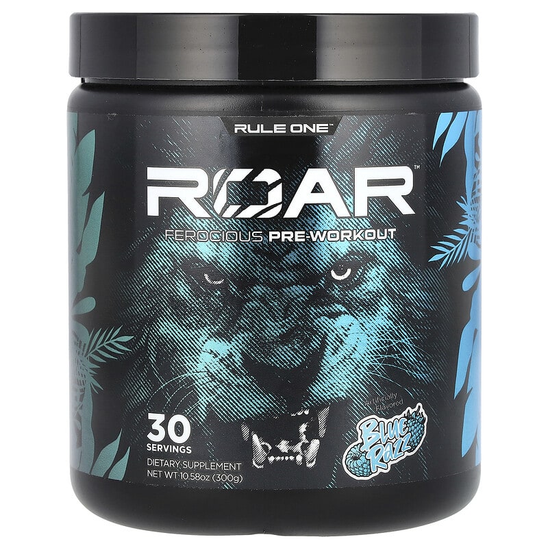 Roar（ロアー）、フェロシアス プレワークアウト、ブルーラズ、300g 