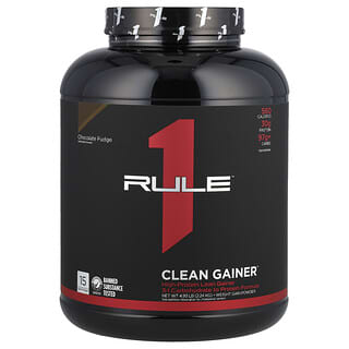 Rule One Proteins, Clean Gainer, Chocolate Fudge, 4.93 lb (2.24 kg)