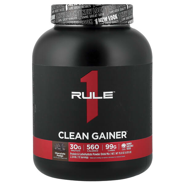Rule One Proteins, Clean Gateer, 초콜릿 퍼지, 2.24kg(4.93lb)