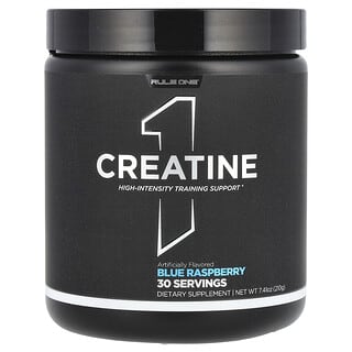 Rule One Proteins, Creatine, Blue Raspberry, Kreatin, blaue Himbeere, 210 g (7,41 oz.)