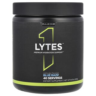 Rule One Proteins, Lytes, Blue Razz, 240 g