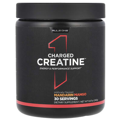 Rule One Proteins, Charged Creatine, Mandarin Mango, 8.47 oz (240 g)