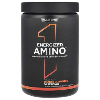 Rule One Proteins, Energized Amino, energiespendende Aminosäuren, Orange-Clementine, 270 g (9,52 oz.)