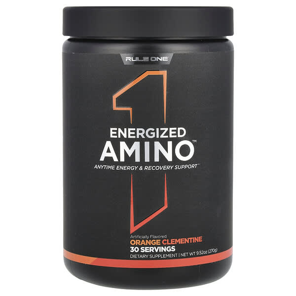 Rule One Proteins Energized Amino, Orange Clementine, 9.52 oz (270 g)