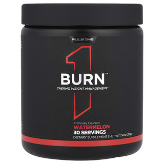 Rule One Proteins, Burn™, Thermo Weight Management, Watermelon, 7.41 oz (210 g)