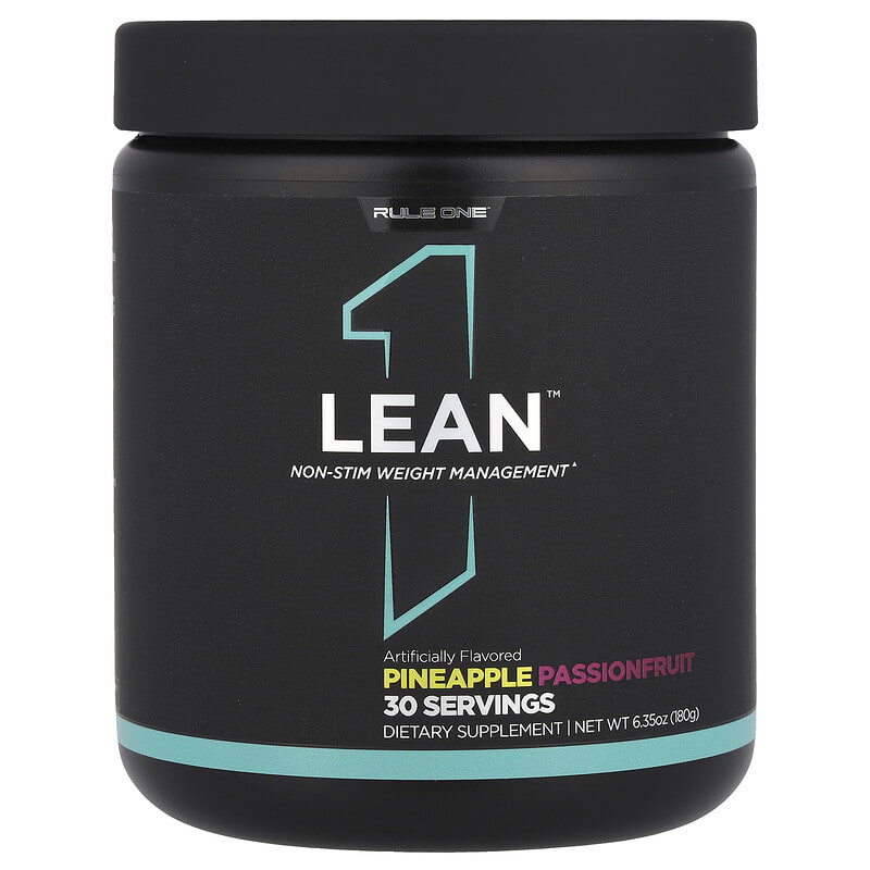 Lean, Non-Stim Weight Management, Pineapple Passionfruit, 6.35 oz (180 g)